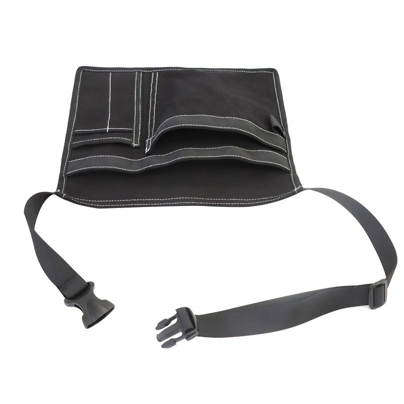 Lienzo de tamaño pequeño bolsa de cintura engrosada herramienta de jardín multifuncional bolsa de almacenamiento de herramientas de electricista bolsa de almacenamiento de herramientas