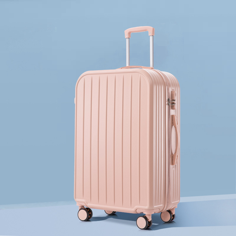 Maleta de tracción para hombres de viaje contraseña maleta de cuero de gran capacidad maleta para mujeres nuevo color gradiente estudiantes de alto valor facial