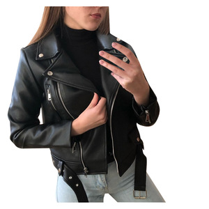 皮衣外套女2024新款上衣秋短款春韩版PU机车服显瘦修身冬装皮夹克