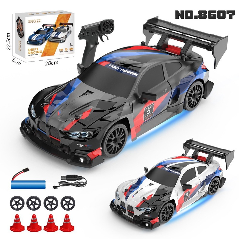 四輪駆動高速ドリフトリモコンカー 1:24GTR マスタング AE86 充電 RC リモコンカー男の子のおもちゃの車のギフト|undefined