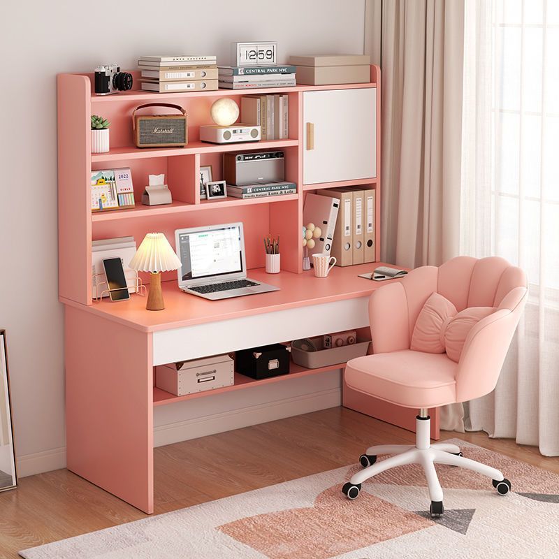 Student Study Desk, Bookcase, Desk, Two-In-One Computer Desk, Bookshelf Combination, Children's Writing Desk, Children's Room