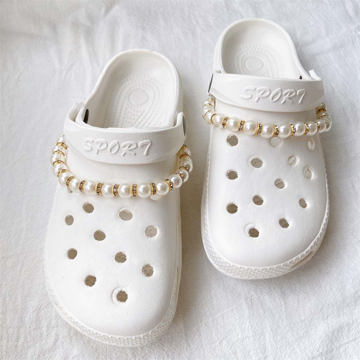 Home Occasion Colorful Shoe Accessories Plastic Slippers Summer Shoe Buckle