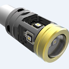 新型ハイライトOSRAM3838電球ステアリングブレーキランプ1156/1157-30W