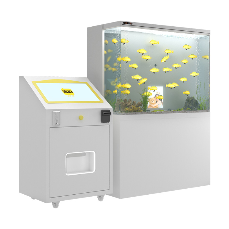 Nuevo pez dorado transfronterizo foto ascensor avión metro foto escena de prensa foto