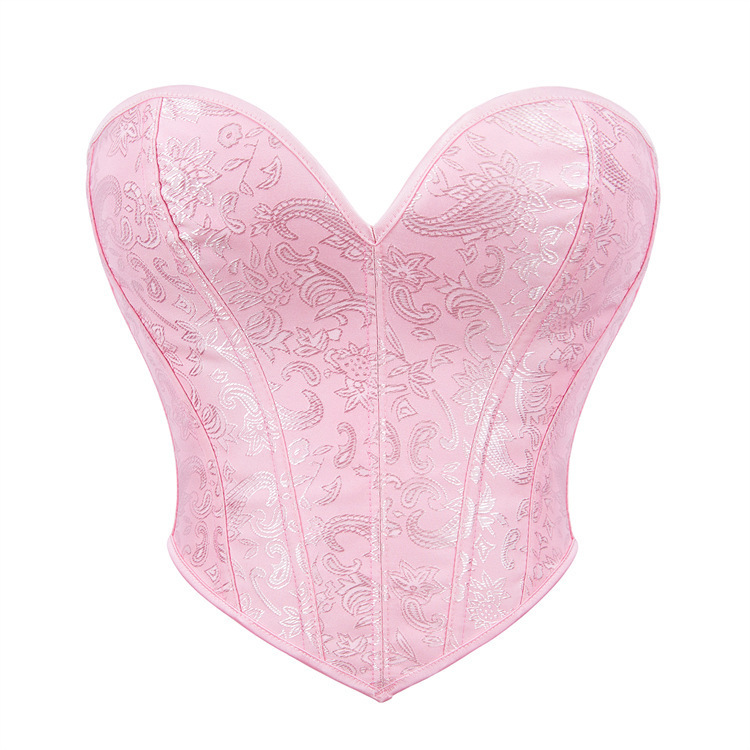 Nuevo lindo rosa damas un pecho en forma de corazón corte en forma de chaqueta Amazon AliExpress transfronterizo