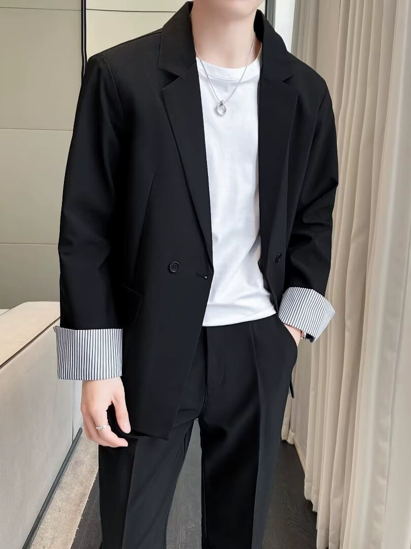 Tide, autumn universal classic suit, trend jacket, oversize