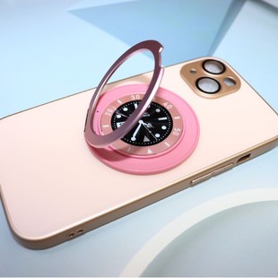 360 Rotating Metal Mobile Phone Holder Ultra-Thin Paste Lazy Horizontal and Vertical Screen Folding Mobile Phone Case Accessories Manufacturer Wholesale