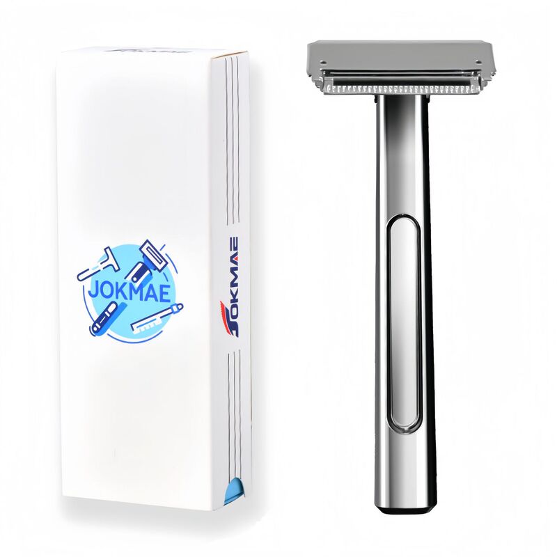 Cross-Border Exclusive Supply of Double-Layer Semi-Blade Razor Manual Shaving Razor with Movable Blade Head Manual Razor
