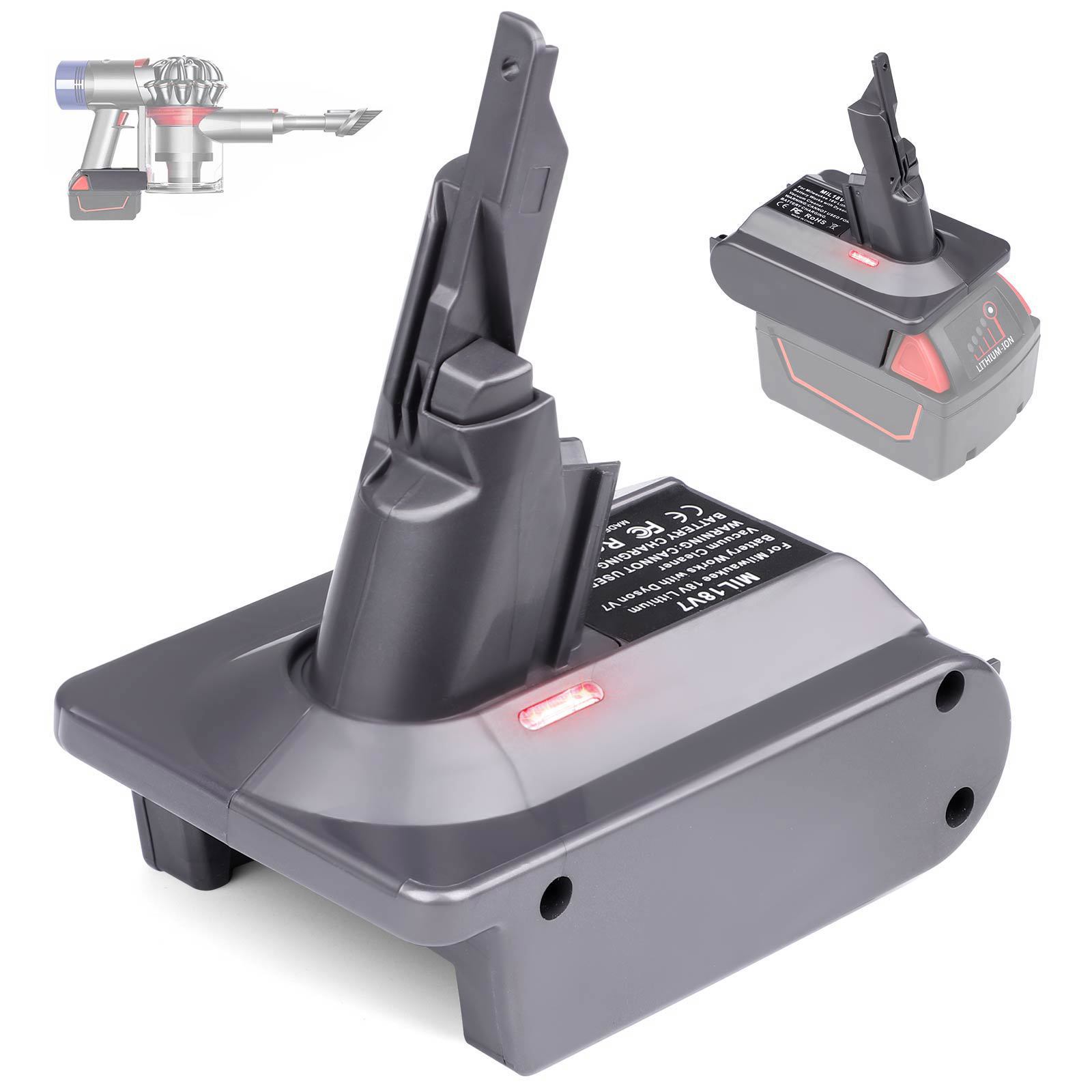 Adaptación para DYSON Dyson Vacuum Cleaner V7 V8 Adaptación para herramientas de Watch Makeda Dewey Batería de litio