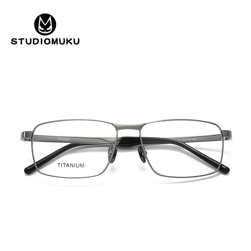 STUDIOMUKU gafas de madera cool punto irregular marco de gafas de diseño de núcleo duro marco de gafas de alta calidad marco de gafas
