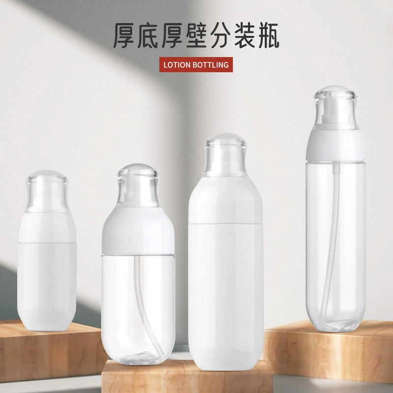 В наличии Парикмахерская Пустая бутылка с толстым дном в бутылках Infusha Thread Косметика для рта в бутылках Портативный спрей для путешествий