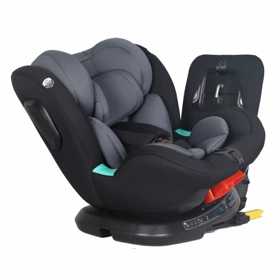 Car Foldableable Booster Cushion Seat | Car child safety seat - steel-frame-with-backrest-random-color-suitable-for-0-12-years-old