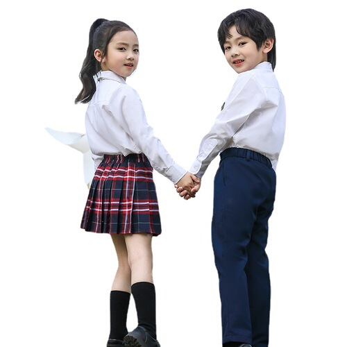 Children's chorus performance clothing British style school uniform poetry recitation performance clothing primary and secondary school students kindergarten uniforms