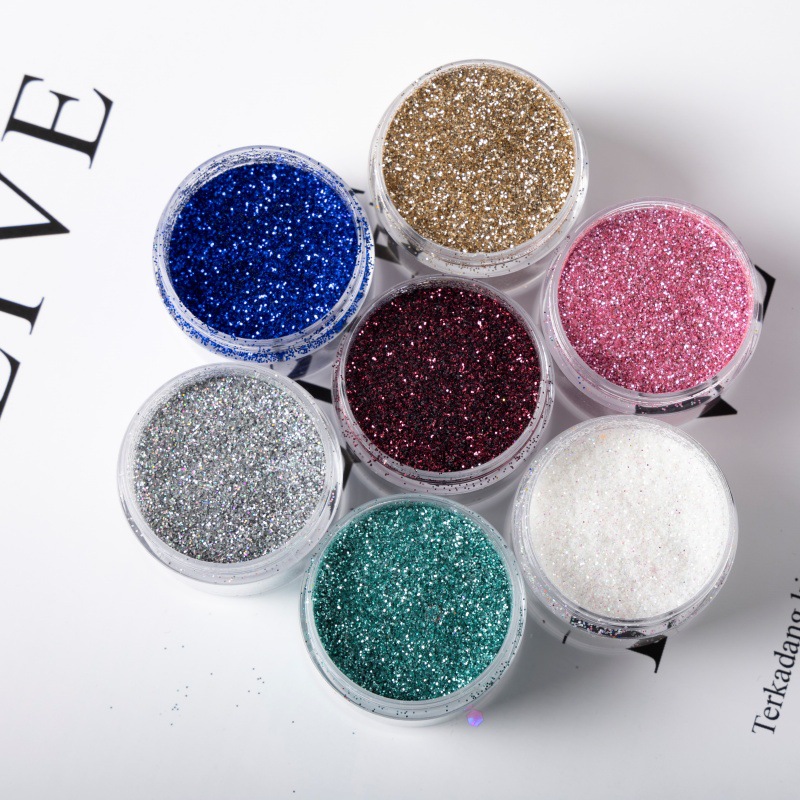 10가지 컬러 믹스 글리터 시리즈