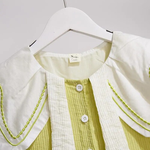 Princess Dress Summer 2024 New Stylish and Trendy Girl Influencer Breathable Thin Dress Children's Skirt