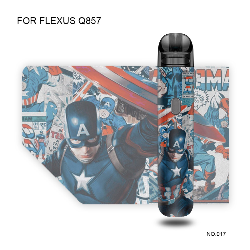 新款易佳特气泡ASPIRE Flexus 857贴纸个性卡通小丑潮图保护贴膜阿里巴巴