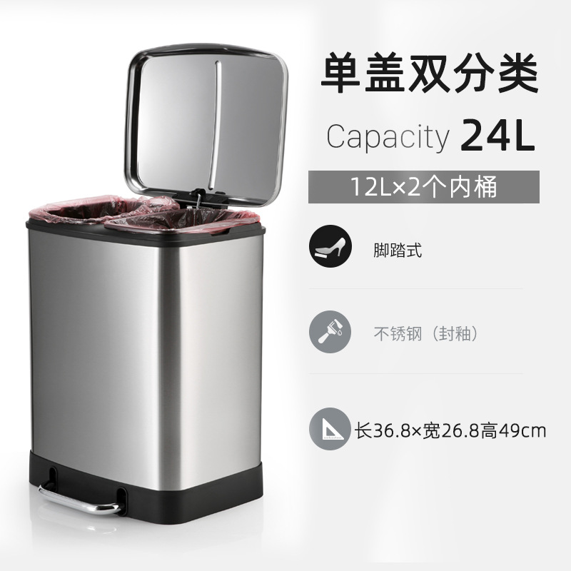 Sola clasificación doble de la cubierta (barril doble)