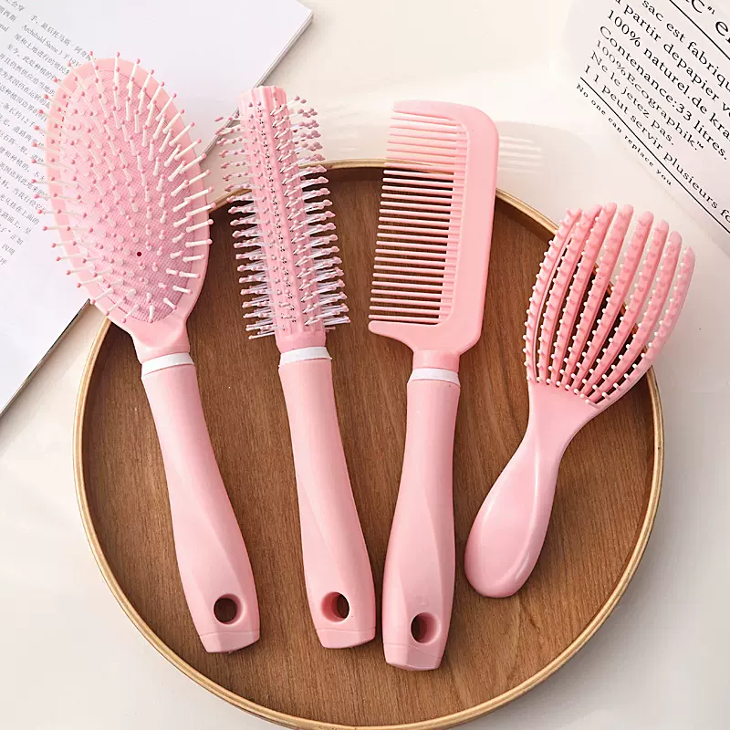 蓬松气垫梳长发梳套装组合气囊直发梳子学生宿舍女家用卷发按摩梳
