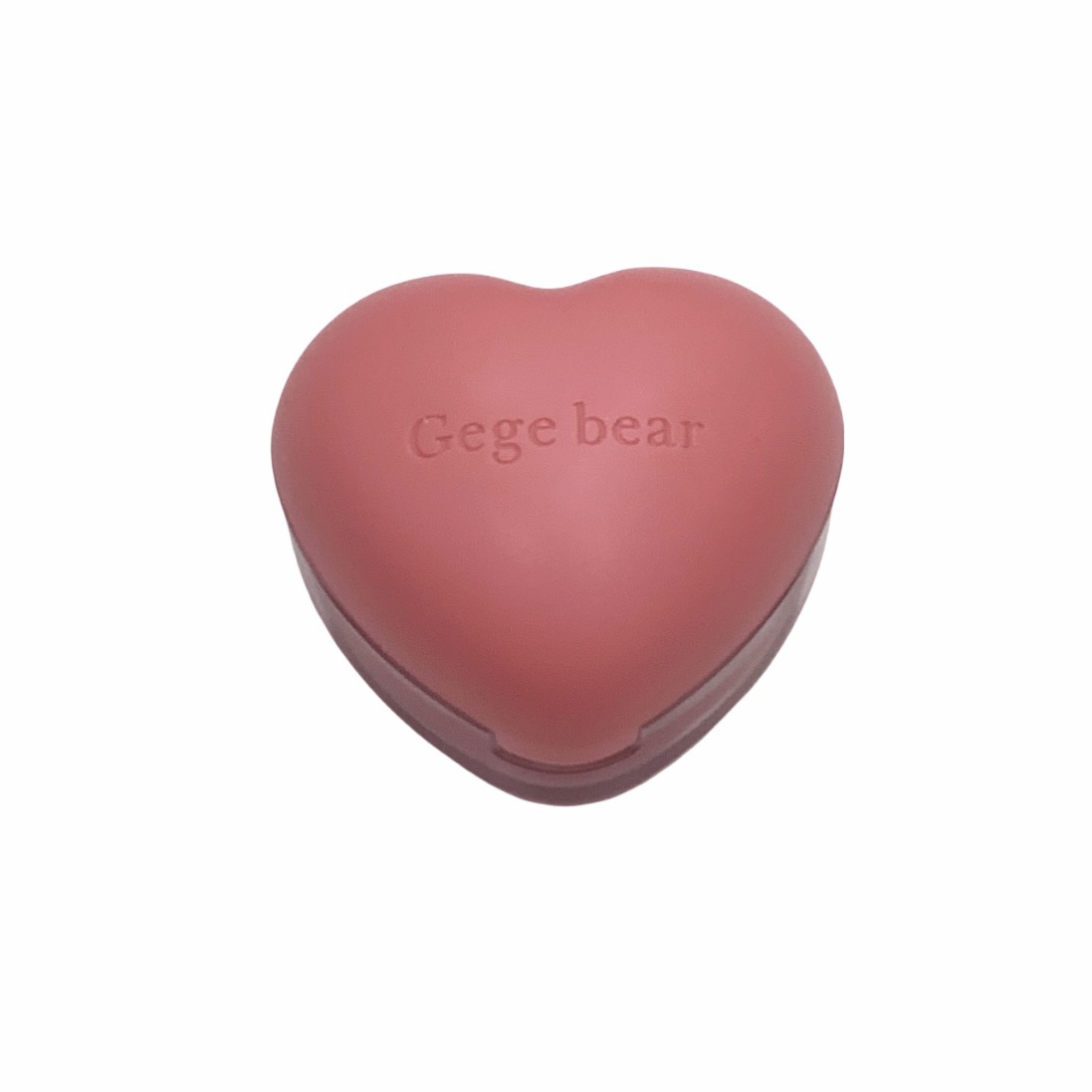 Gegebear love labio y mejillas crema de doble uso rubor lápiz labial maquillaje mate multiusos esmalte de labios coreano
