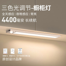 led人体感应灯带自粘感应无线充电酒柜灯免接线玄关鞋衣柜橱柜灯