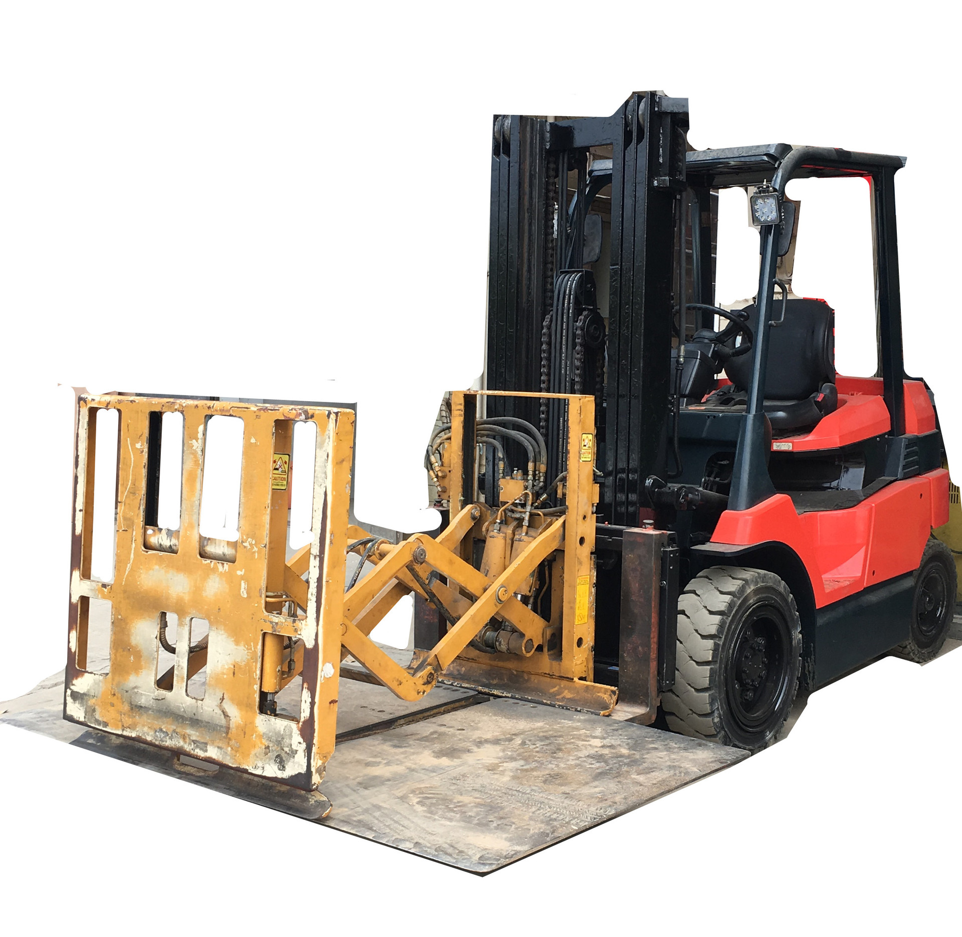 纸滑板出货叉车 无托盘叉车装卸柜叉车 推拉器叉车出租推出器叉车