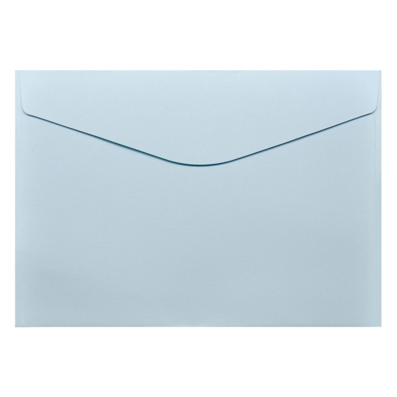 En stock al por mayor color en blanco estilo occidental sobre de negocios dorado LOGO tarjeta de felicitación invitación sobre