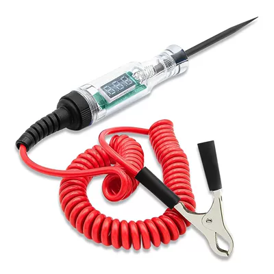 Car Electrical Tester Repair Tool, Vehicle Test Pen, Induction Pen, Electrical Test Pen, Test Light, Circuit Detector, Diagnostic Tool (Other Automotive Safety Supplies) - high-quality-circuit-board-dw600-red-line