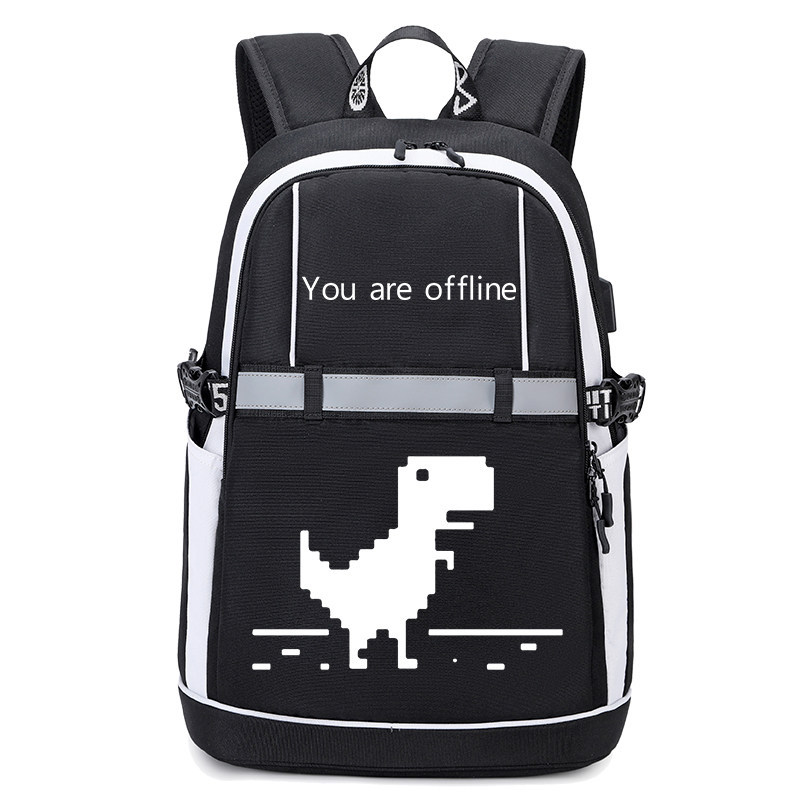 A30-Large 화이트와 블랙-구글 작은 공룡