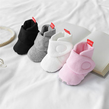 漢昇 嬰兒鞋子0-1歲軟底學步鞋春秋款寶寶純棉布鞋baby shoes