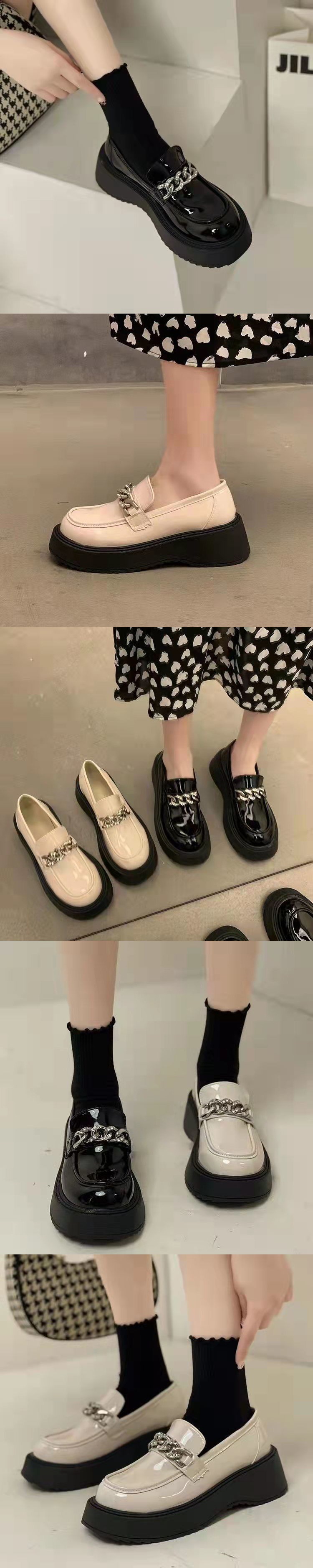 Damen Oxford Kunstleder Spitz zulaufender Zehenbereich Quadratischer Zehenbereich Abendschuhe_voghion.com