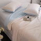 Class a Cotton Cooling Quilt, Summer Air-Conditioned Quilt, Ice Silk Quilt, Double-Sided Pure Cotton Double-Layer Yarn, Summer Thin Quilt, Machine Washable