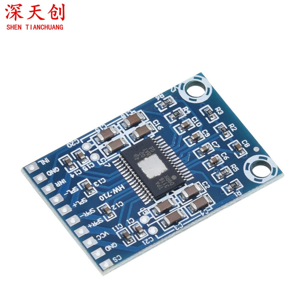 XH-M562 микроверсия TPA3116D2 цифровой аудио увеличитель класса D усилитель ультратонкий двойной 50W