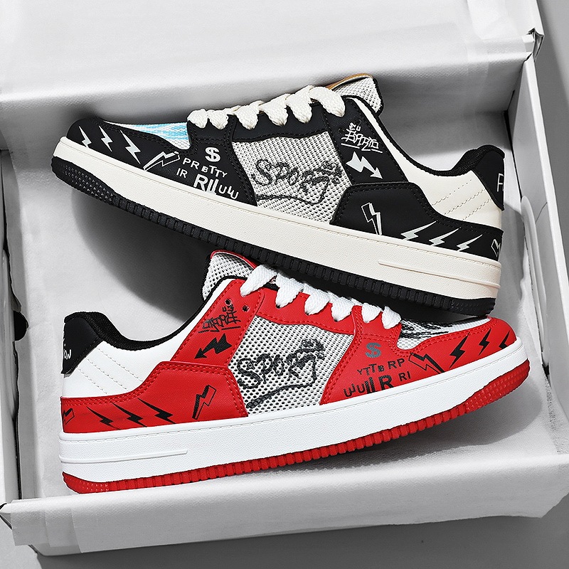 Atmungsaktive Mesh-Markenschuhe für Herren im Sommer, hochwertige und vielseitige Freizeitschuhe für Jugendsportarten, die die Körpergröße erhöhen, weiße Trendschuhe_voghion.com