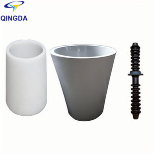Electrostatic Dust Collector Support Porcelain Cylinder Pressure-Bearing Porcelain Bottle High-Voltage Ceramic Electrostatic Dust Collector Pillar Insulator Dust Collector Porcelain Sleeve