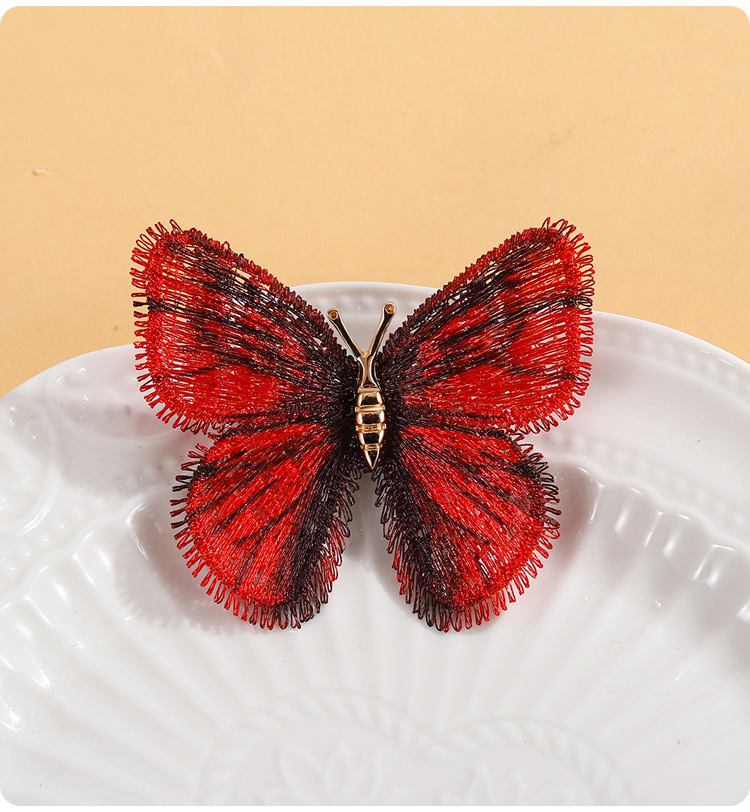 Women's Gender Retro Classic Style Pin Butterfly Zinc Alloy Plating Women's Brooches