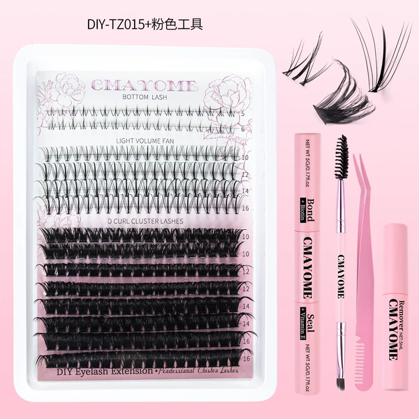 DIY-TZ015, Розовый набор для снятия ресниц и клея