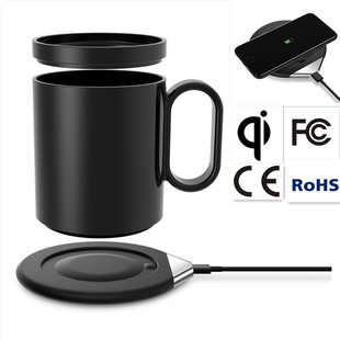 Warm Cup 55 Heating Constant Temperature Coaster Intelligent Wireless Temperature Adjustment Office Home USB Hot Milk Appliance Base Automatic