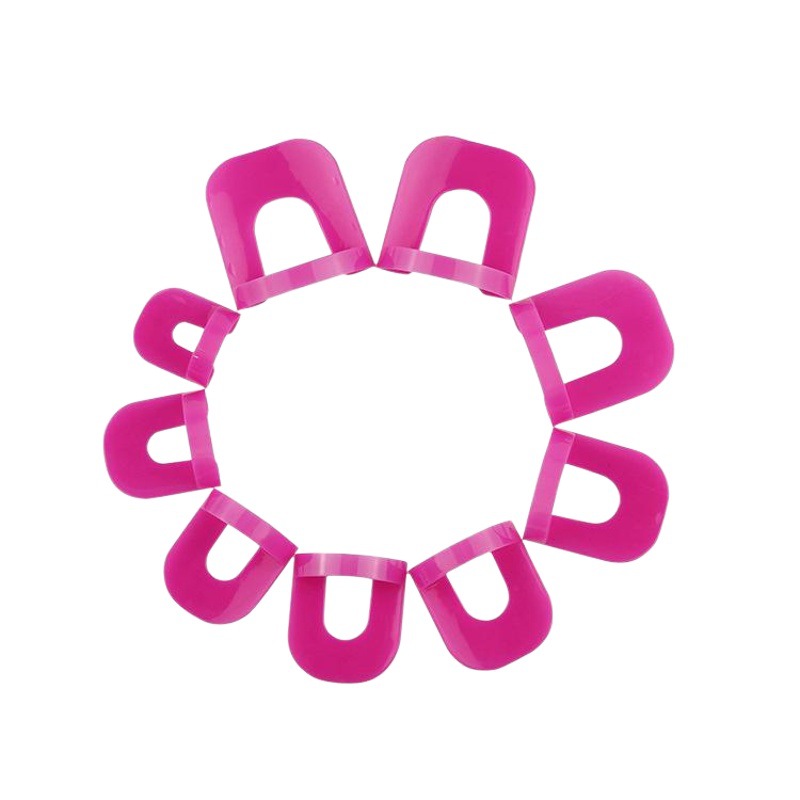 Nail Tool Anti-overflow Clip Nail Edge Anti-overflow Tool Nail Polish Glue Model Clip Anti-overflow Sticker 0PP Bag