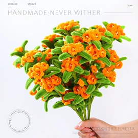 仿真花;圣诞树;银