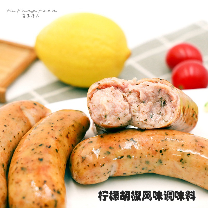 柠檬胡椒固态复合调味料火腿低温肠鸡胸肉牛排调料胡椒粉拌面酱料