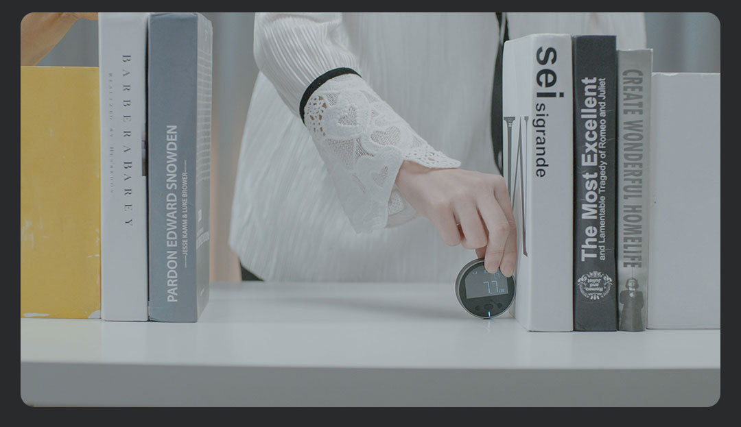Duke Little Q Electronic Ruler Is a Convenient Digital Measuring Tool for Rolling Measurement of Straight and Curved Surfaces, Cylindrical and Irregular Surfaces, with Multifunctional Digital Display