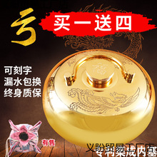 淮旧 汤婆子 纯铜加厚注水热水袋暖手宝暖壶烫捂子烫背暖脚汤婆婆