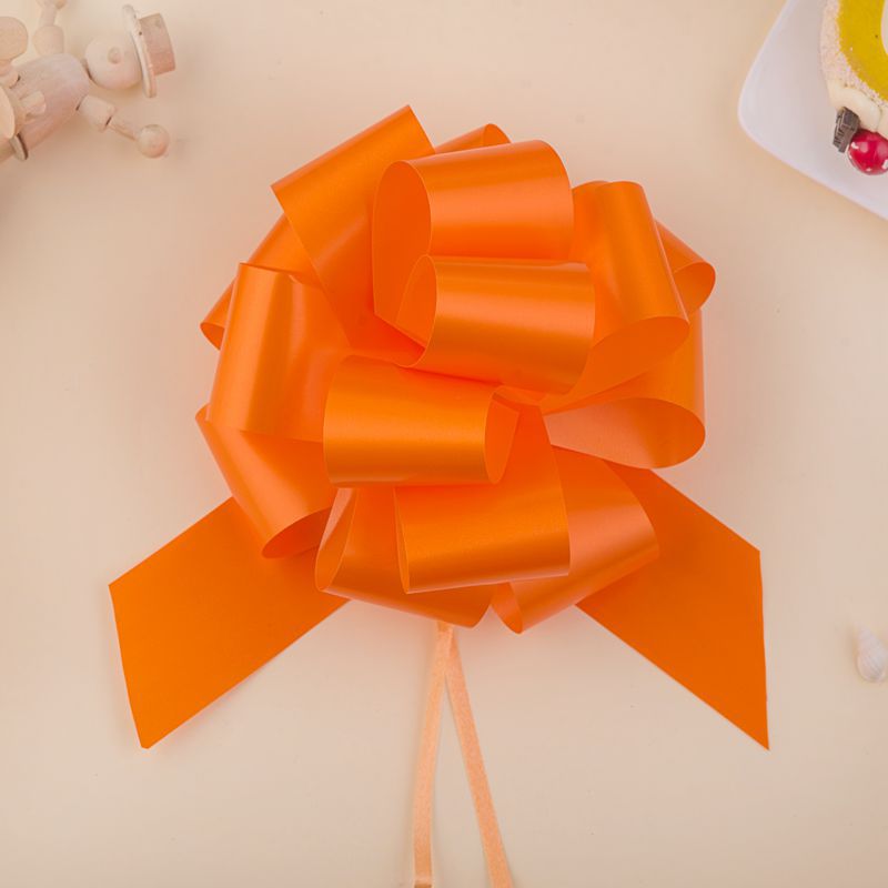 Comercio exterior transfronterizo Amazon Venta caliente 50 llano 8-Sección Bola flor Navidad Halloween decoración flor nudo guirnalda cinta