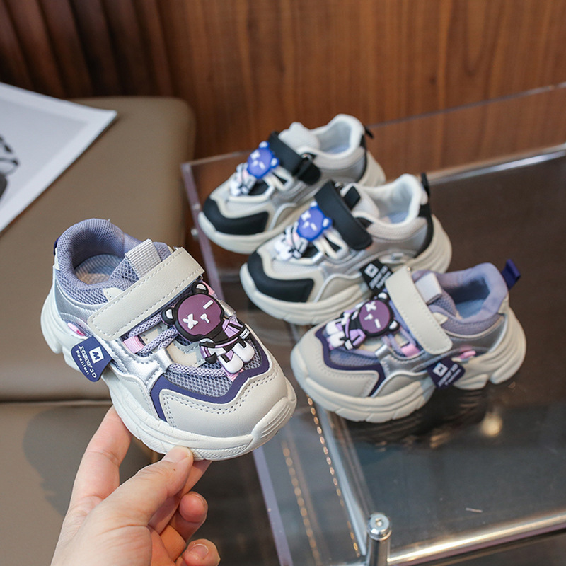 Zapatos de bebé, zapatos deportivos para niños, nuevos zapatos de malla transpirable de primavera 2025, zapatos de suela suave para niños pequeños, zapatos para niños y niñas