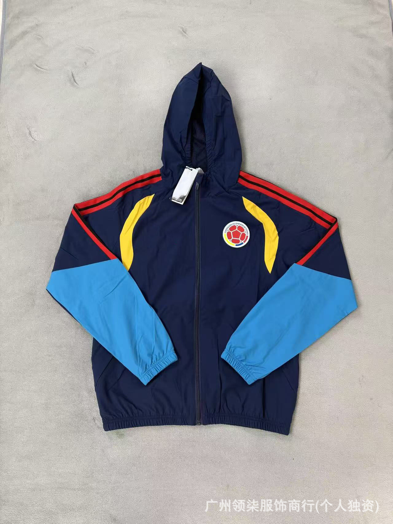 Nuevo fútbol de doble cara chaqueta de algodón Brasil París México Arsenal Alemania BairbaL impermeable