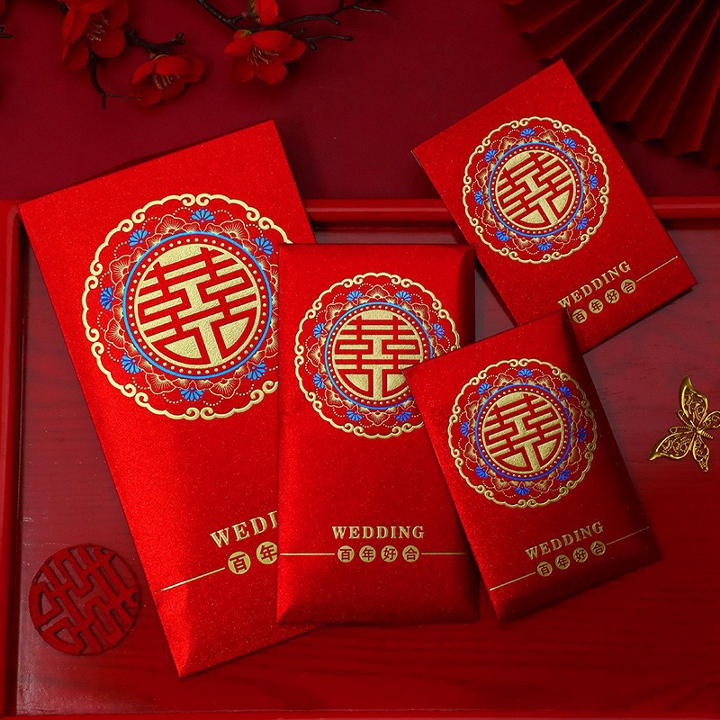 marry Red envelope stand in the doorway Changed Ten thousand yuan Packets marry Supplies Next of kin screen Red envelope