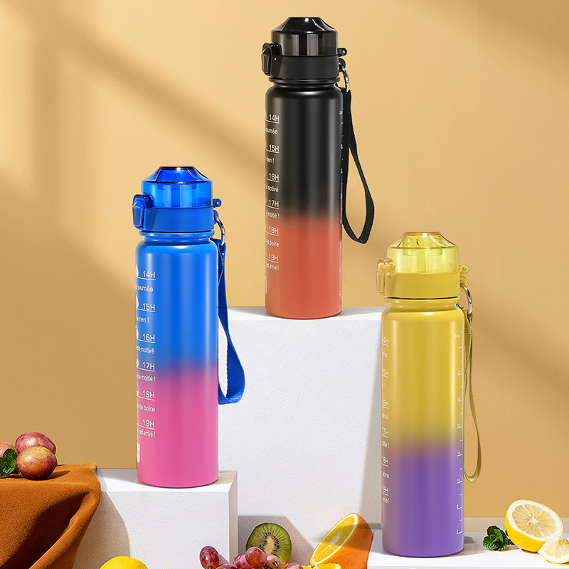 Creative Dual Color Gradient Fruit Flavored Cup New Cross Border Fun Drinking Cup With Fruity Aroma For Home And Garden Kitchen Dining Bar_voghion.com