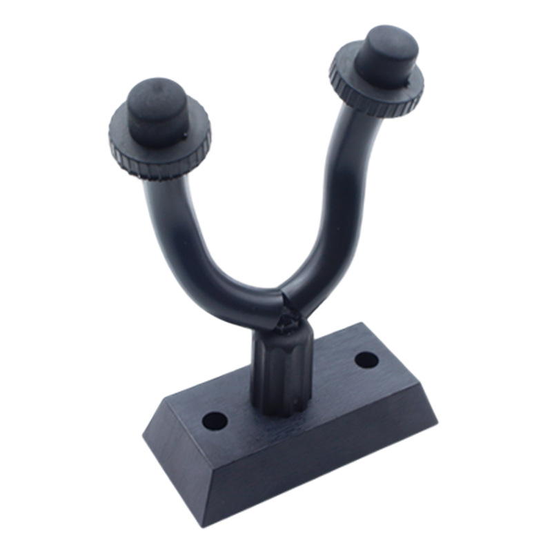Gancho de guitarra eléctrica de madera guitarra ukelele asiento de madera percha guitarra base de madera pared gancho de guitarra