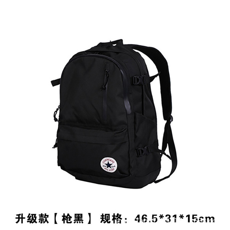 (高バージョン) コンバース防水キャンバスバックパック男性と女性のためのカジュアル多用途学生旅行バックパックスクールバッグトレンディ|undefined