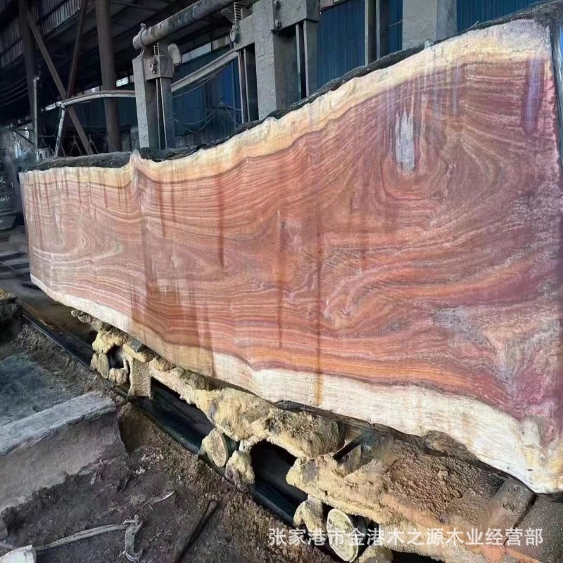 刚果花梨 刚果花梨原木板材 刚果小巴花西非花梨原木板材规格加工